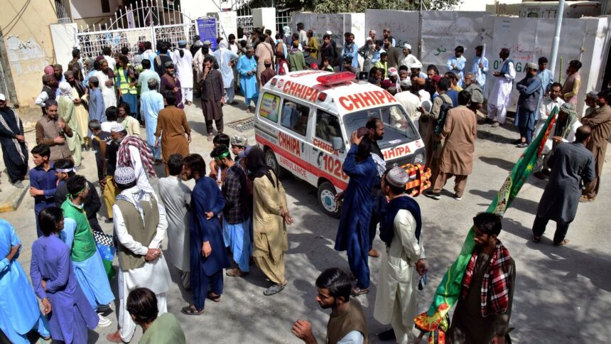 Pakistan-BOMB BLAST IN PAKISTAN -